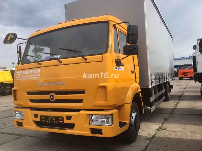 КАМАЗ 4308 шторный 6.2 м